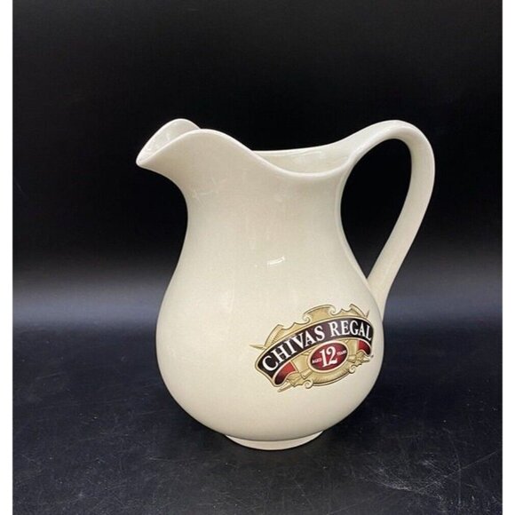 Chivas Regal 12 Year Whiskey 7” White Jug Decanter Pitcher Distillery - Picture 3 of 8